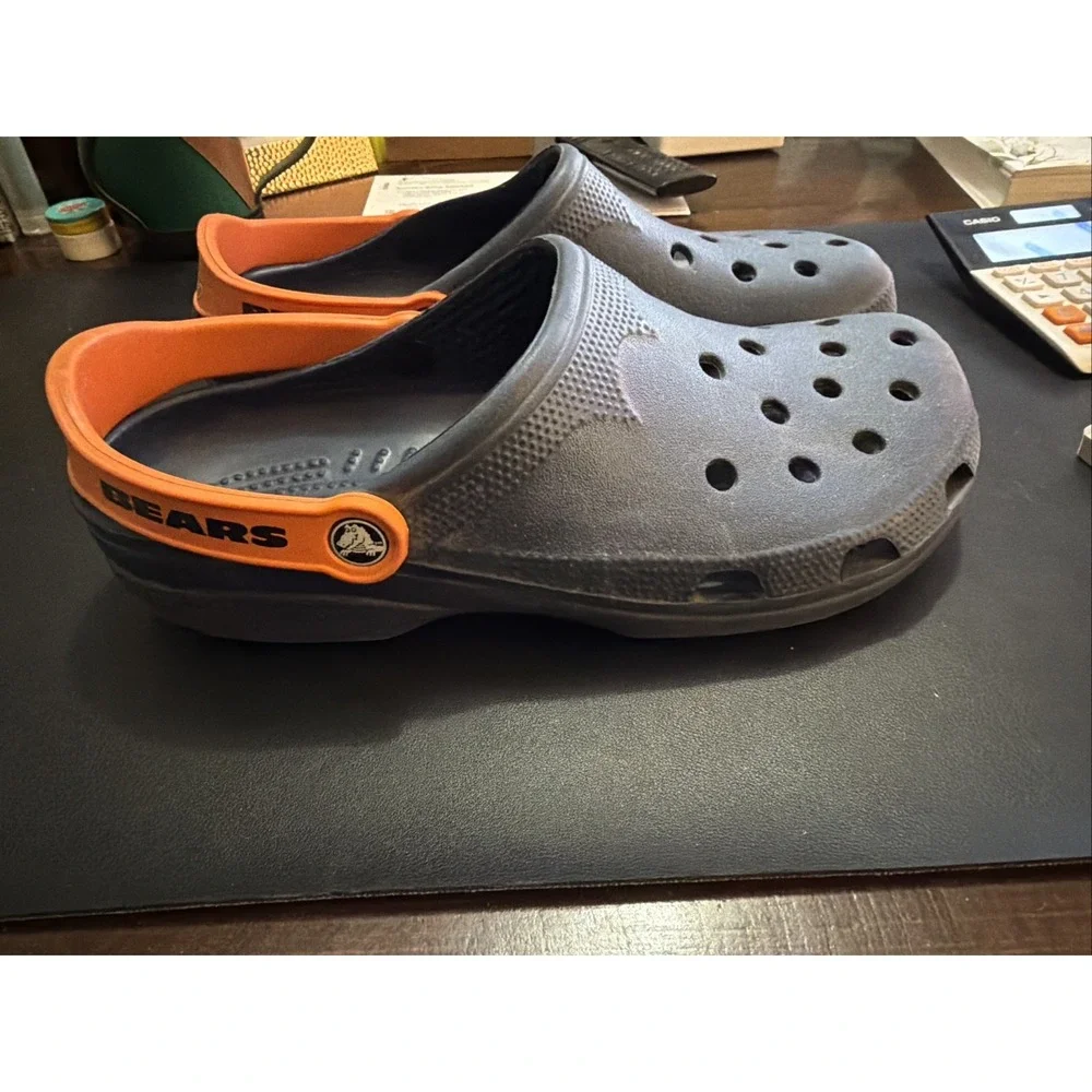 NFL Chicago Bears Crocs Size 10 mens/12 womens